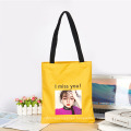 Cotton Canvas Custom Digital Print Canvas Tote Bag